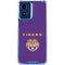 LSU Tigers Purple Moto G 5G (2024) Clear Case